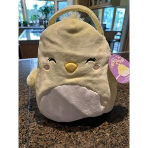 New with tags, Squishmallow, Ivana, Easter pail